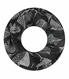 Majea Damen Loop Schal Schlauchschal Halstuch (880023) (schwarz 12)