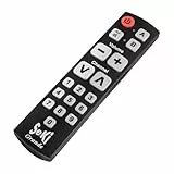 Seki Grande lernfähige Universal-Fernbedienung schwarz