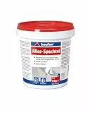 Baufan Alles-Spachtel Weiß 1kg I Zum Ausbessern & Glätten von mineralischen Untergründen wie Putz, Beton I Schnell trocknend & gut schleifbar