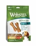 WHIMZEES Reisknochen M/L, 9 Stück – Größe M/L, Kaustangen für mittelgroße und große Hunde zur Zahnpflege, Getreidefrei, Natürlich, ohne Zuckerzusatz