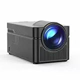 HY450 Smart Beamer Android 13, Native 1080P 700ANSI 4K Beamer, Tragbarer Auto-Keystone Projektor zur Auto Offset mit WiFi BT Sprachfernbedienung, Ultra Short Throw Videoprojektor