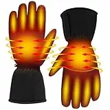 Svpro Unisex Touchscreen Beheizte Handschuhe Wiederaufladbare Batterie Beheizbare Elektrische Handschuhe Winter Warme Thermohandschuhe 3 Stufen Temperatur Optionales 3 Levels Temperaturoption