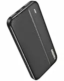 GREPRO Power Bank 10000mAh, Externer Handyakkus, Power Bank Klein Aber Stark mit Type-c + Micro Eingängen Ports und USB-C + 2 USB Ausgängen Ports für Smartphones,Tablets