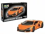 Revell Lamborghini Revuelto | Modellbausatz 1:24 mit 105 Teilen | Supersportwagen mit V12 Hybridmotor, Scherentüren und beweglicher Motorhaube