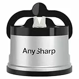 Afilador c/ventosa Anysharp Plata