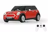 JAMARA Mini Cooper S 1:24 2,4GHz - offiziell lizenziert, ca zu 1 Stunde Fahrzeit bei ca. 9 Km/h, perfekt nachgebildete Details, hochwertige Verarbeitung