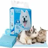 Nobleza -100 pcs x Ultra saugfähige Hunde Trainingsunterlagen Welpenunterlage Welpen Toilettenmatte, 60 * 60cm, Packung mit 100 Stück