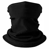 HEGCOIIE Winter Loop Schal Herren & Damen,Fleece Schlauchschal Halswärmer Halstuch Winddicht Ski Maske Warmer für Outdoor Skifahren Motorrad Laufen Radfahren