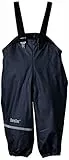 CareTec Unisex Kinder Rain Overall - Pu W. Fleece Regenhose, Dark Navy (778), 104 EU