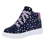 Richter Kinderschuhe Jungen Mädchen Flora Sneaker, Marine/Candy, 28 EU