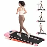 CITYSPORTS Laufband elektrisch mit Steigung 9–13%, Walking Pad 1–6 km/h, 440W Motor leise, LED-Anzeige, Fernbedienung, klappbares Laufband für Zuhause & Büro