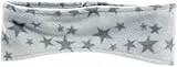 Playshoes Unisex Kinder Fleece-Stirnband Winter-Stirnband, grau Sterne, one size
