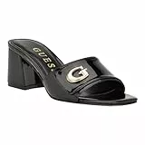 GUESS Damen Gallai Sandale mit Absatz, Schwarz 002, 38 EU