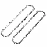 Supstable 12 Zoll Ersatzketten für Akku Kettensäge, 2er Pack, 3/8' LP Pitch, .050' Gauge, 45 Drive Links