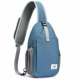 SKYSPER Schultertasche Brusttasche Crossbody Sling Bag Anti-Diebstahl Umhängetasche für Herren & Damen