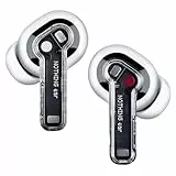 Nothing Ear kopfhörer kabellos Bluetooth mit ChatGPT-Integration, Hi-Res-Audio, Aktive Geräuschunterdrückung, Fortgeschrittener Equalizer, und bis zu 40,5 Stunden Wiedergabezeit - Weiß