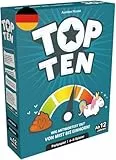 Asmodee | Top Ten | Partyspiel | Nominiert zum Spiel des Jahres 2022 | 4-9 Spieler | Ab 12+ Jahren | 30 Minuten | Deutsch