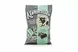 Kuhbonbon Mint-Lakritz 200g – weiche Karamellbonbons aus süßem Karamell, zartschmelzende Toffee-Bonbons aus guter Butter, Milch, Menthol und Lakritz, glutenfrei, 200 gr
