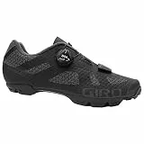 Giro Rincon Damen MTB Schuhe, Schwarz, Grösse 41 – Leichte Gravel Fahrradschuhe mit BOA® Verschluss, Rutschfester Gummisohle, Synchwire Obermaterial, 2-Loch SPD kompatibel