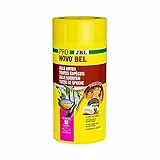 JBL PRONOVO BEL FLAKES, Hauptfutter für alle Aquarienfische von 8-20 cm, Fischfutter-Flocken, Größe M, 1 l