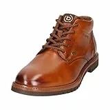 bugatti Herren Schlupfstiefel, Männer Stiefel Kaltfutter,uebergangsstiefel,uebergangsschuhe,lederstiefel,reißverschluss,cognac (6300),41 EU/EU UK