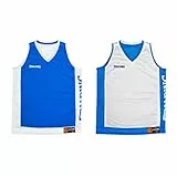 SPALDING - Wende-Tank-Top - Basketball-Top - Blau/Weiß - Größe XL - Sportbekleidung - Basketball