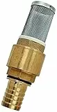 Cornat Saugfilter Messing für 1 1/4' Schläuche / Saugkorb zum Filtern / Ansaugfilter / Garten Bewässerung / FLOR90670