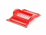 Lékué - Dampfbox mit Einlegeboden, 1-2 Personen, rot (3404600R10U004)
