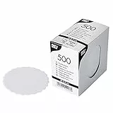 Tassendeckchen Papieruntersetzer Untersetzer rund Ø 8,5 cm Glas Bar Tresen Menge : 2500 St