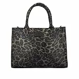 Remonte Damen Q0762 Shopper, Leo-Print