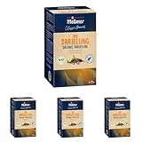 Meßmer Classic Moments Bio Darjeeling | 100% Bio | Schwarztee | 18 Teebeutel (Packung mit 4)