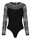 PIECES Pcsinna Ls Bodystocking Noos