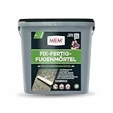 MEM Fix-Fertig-Fügenmörtel, Witterungsbeständig, Anwendungsfertig, Gegen Unkrautbewuchs, Basalt, 12,5 kg