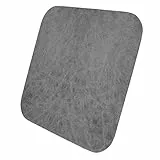 TOPINCN 16,5x16,5x0,2 in Zubehör Matte für Roboter-Staubsauger, Universal Saugfähige Matte Anti-Rutsch Matte Ersatzteile