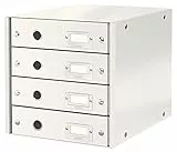 Leitz Click & Store Schubladenset, 4 Schubladen, A4, weiß, 60490001