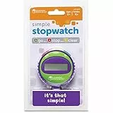 Learning Resources Anfänger Stoppuhr, time Tracker, stoppuhr Sport, time Timer, stoppuhr Kinder, visueller Timer Kinder, stoppuhren, stoppuhr digital, intervall Timer, 5+
