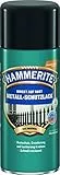 Hammerite Metallschutzlack Spray Matt, 3in1- Rostschutz, Schwarz, 400 ml