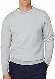 Hackett London Herren Double Knit Crew Sweatshirt, Grey (Light Grey), L