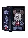 Simba 6315870309 - Disney Denim Mickey Mouse, Sammler Plüschtier in Geschenkbox, Nr. 10 der Kollektion von 12, Amazon Exclusiv, 35cm Plüschfigur, Sammlerstück, ab den ersten Lebensmonaten geeignet