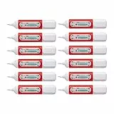 Pentel ZLC31-WG Korrekturstift, 12 ml, 12 Stück, weiß