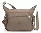 Kipling GABBIE Mittelgroße Umhängetasche, True Beige (Braun)
