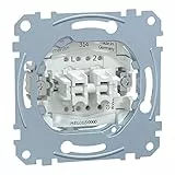 Schneider Electric Merten Serienschalter Einsatz, 1-polig, 10AX, AC, 250V, Artikelnummer MEG3115-0000