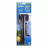 JBL OutSet Spray 60158 Wasserrücklauf-Set mit 2-teiligem Düsenstrahlrohr für Aquarien