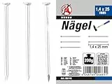 BGS Diy 88110 | Nägel-Sortiment | 200 g | 1,4 x 25 mm