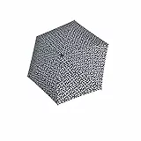 reisenthel umbrella pocket mini in Navy – Extrem leichter und flacher Taschenschirm aus recycelten PET-Flaschen – Mit großem Schirmdach