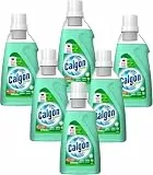 Calgon Hygiene+ Gel - Antibakterieller Wasserenthärter für die Waschmaschine - 6 x 750 ml Hygiene Plus
