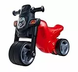 BIG Sport Bike Laufrad Rot - Kinder-Laufrad mit Breiten Reifen, robust, hohe Kippsicherheit, tiefergelegter Sitz, bis 25 kg belastbar, für Kinder ab 1,5 Jahr