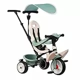 Smoby Life - Baby Balade 3-in-1 Dreirad - mitwachsendes Kinderdreirad aus recycelbaren Materialien