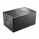 thermohauser EPP-Thermobox GN 1/1 Eco Line inklusive Deckel - 45 Liter Volumen - 60 x 40 x 30,5 cm - Basis-Serie