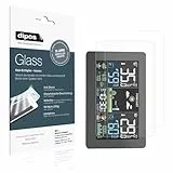 dipos I 2x Displayschutz 9H matt kompatibel mit HAOYAO Wetterstation Schutzfolie Anti-Shock Folie